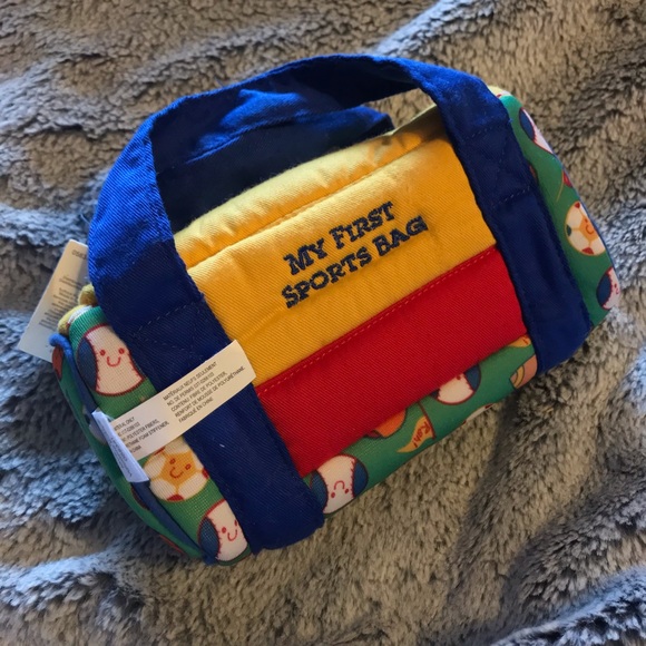 NWT, mini (5in) unisex baby sports bag - Picture 2 of 5